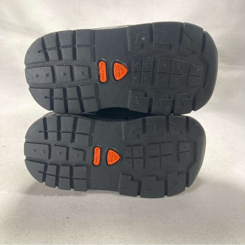 Nike Air Max Goadome ACG Triple Black Boots Toddlers Size 4C 311569-001 - Picture 6 of 10